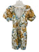 Favorite Daughter Size 2 Yellow, blue & green Cotton Short Sleeve Floral Dress Yellow, blue & green / 2