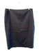 Elie Tahari Size 8 Gray Polyester Blue lining Side Zippers Pencil Skirt Skirt Gray / 8