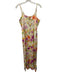 Favorite Daughter Size 12 Purple, Orange & Cream Viscose Spaghetti Strap Dress Purple, Orange & Cream / 12