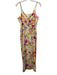 Favorite Daughter Size 12 Purple, Orange & Cream Viscose Spaghetti Strap Dress Purple, Orange & Cream / 12