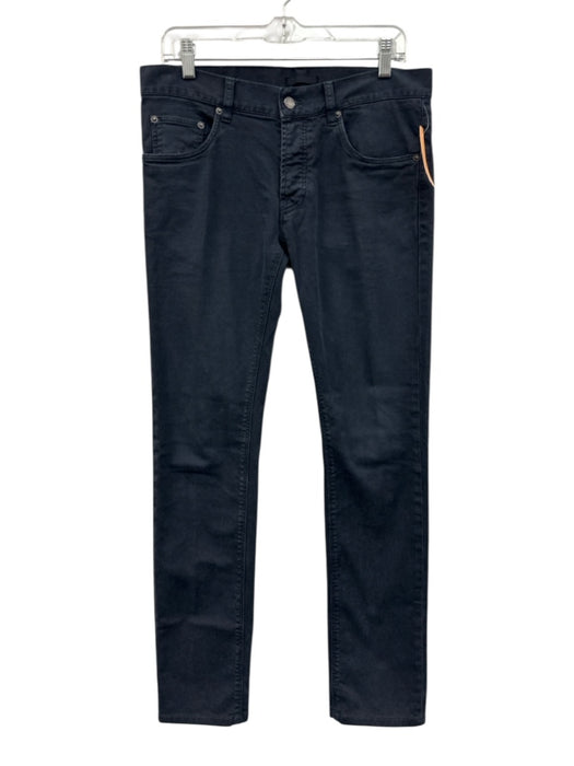 Prada Size 31 Navy Blue Cotton Solid Jean Men's Pants Navy Blue / 31