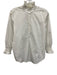 Tuckernuck Size XS White Cotton Ruffle Mock Collar Buttons Top White / XS