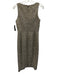 J Crew Collection Size 2 Silver, Gold, Black Wool & Polyester Sleeveless Dress Silver, Gold, Black / 2