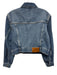 Gap Size XS Medium Wash Cotton Denim Button Front Pockets Jacket Medium Wash / XS