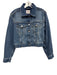 Gap Size XS Medium Wash Cotton Denim Button Front Pockets Jacket Medium Wash / XS