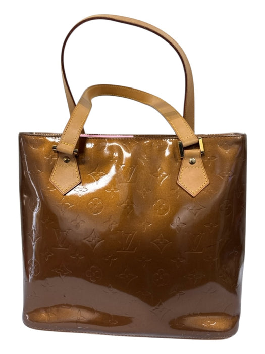 Louis Vuitton Copper Vernis Huston Bag Bronze / Medium