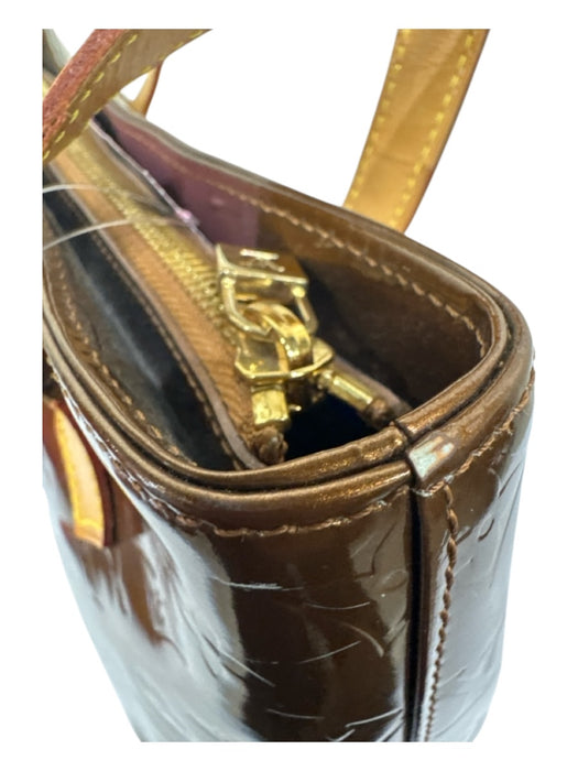 Louis Vuitton Copper Vernis Huston Bag Bronze / Medium