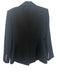 Veronica Beard Size 14 Black Polyester Viscose Button Front Tailored Coat Black / 14