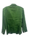 Veronica Beard Size 14 Green Cotton & Elastane Silver Buttons Blazer Jacket Green / 14