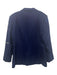 Vilagallo Size 46 Blue Wool & Polyester Embellished 1 Button Blazer Jacket Blue / 46