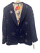 Vilagallo Size 46 Blue Wool & Polyester Embellished 1 Button Blazer Jacket Blue / 46