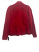 Rag & Bone Size L Red Cotton & Rayon Button Front Pockets Jacket Red / L