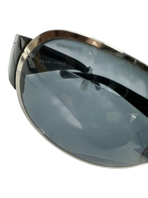 Prada Black & Silver Acetate case incl Sunglasses Black & Silver