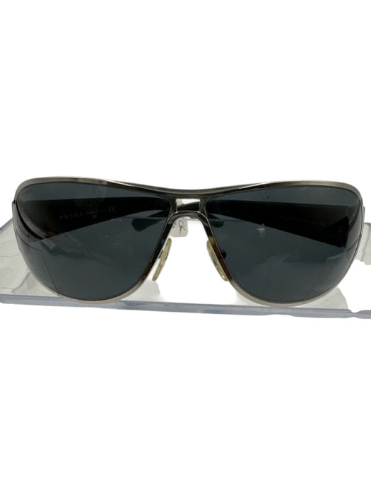 Prada Black & Silver Acetate case incl Sunglasses Black & Silver