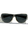 Prada Black & Silver Acetate case incl Sunglasses Black & Silver