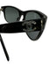 Chanel Black Acetate Wayfarer case incl Sunglasses Black