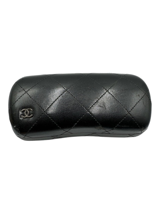 Chanel Black Acetate Wayfarer case incl Sunglasses Black