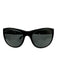 Chanel Black Acetate Wayfarer case incl Sunglasses Black