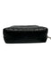 Saint Laurent Black Leather Cosmetic Black