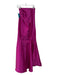 Belle Badgley Mischka Size 4 Fuschia Pink Polyester gathered side Side Zip Skirt Fuschia Pink / 4