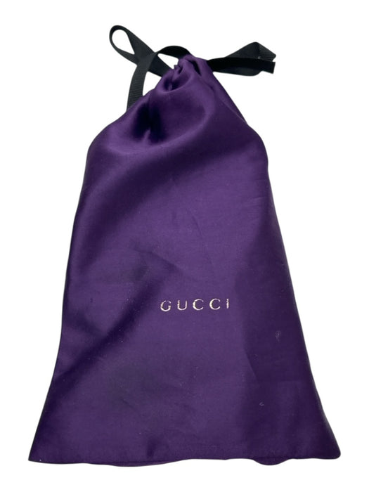 Gucci Black, Blue, Red Acetate Wayfarer Stripe Gold Logo Sunglasses Black, Blue, Red