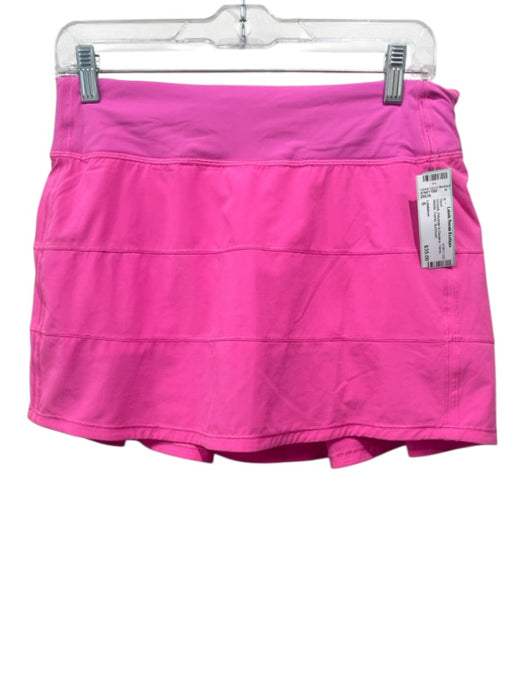 Lululemon Size 6 Hot pink Polyester & Elastane Tiered Athletic Tennis Skort Hot pink / 6