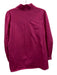Emily McCarthy Size Medium Hot pink Cotton Blend Long puff sleeve Pintuck Top Hot pink / Medium