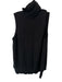 Cashmere Size XL Black Cashmere Turtle Neck Sleeveless Knit Sweater Black / XL