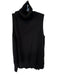 Cashmere Size XL Black Cashmere Turtle Neck Sleeveless Knit Sweater Black / XL
