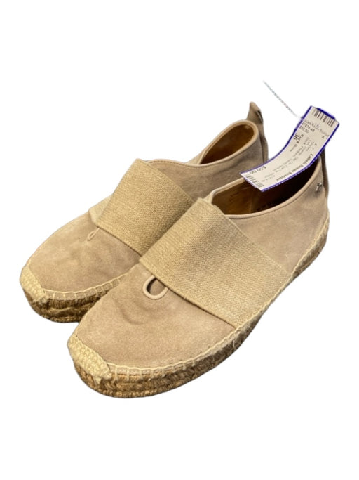 Rag & Bone Shoe Size 36 Tan Suede Slip On Low Top Stretch back Platform Shoes Tan / 36
