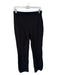 Elie Tahari Size 6 Black Viscose Blend Elastic Waist Bootcut Pants Black / 6