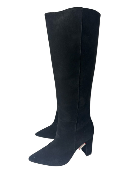 Ulla Johnson Shoe Size 37 Black Suede Pointed Toe Knee High Boots Black / 37