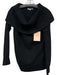 Pearl by Lela Rose Size M Black Nylon Blend Cowl Fold Over Neckline Sweater Black / M