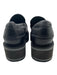 Robert Clergerie Shoe Size 38 Black Leather Platform Rubber Sole Loafers Black / 38
