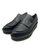 Robert Clergerie Shoe Size 38 Black Leather Platform Rubber Sole Loafers Black / 38