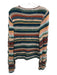 Ulla Johnson Size S Tan, Green & Multi Alpaca Blend Open Knit Crochet Sweater Tan, Green & Multi / S