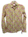 Ann Mashburn Size XS Yellow, Green, Pink Cotton Floral Long Sleeve Top Yellow, Green, Pink / XS
