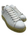 Alexander McQueen Shoe Size 39.5 White Leather Aluminum Clear Sole Sneakers White / 39.5