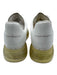 Alexander McQueen Shoe Size 39.5 White Leather Aluminum Clear Sole Sneakers White / 39.5