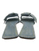 Acne Studios Shoe Size 38 Light Wash Denim Bow detail Distressed Mule Sandals Light Wash / 38