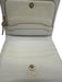 Tom Ford White Pebble Leather Gold hardware Logo Wallets White