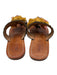 Ulla Johnson Shoe Size 37 Black, Yellow & Multi Leather Studded Thong Sandals Black, Yellow & Multi / 37