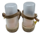 Gianvito Rossi Shoe Size 38 Taupe & Cream Suede Raffia Base Slingback Sandals Taupe & Cream / 38