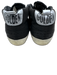 Golden Goose Shoe Size 36 Black & Silver Suede Round Toe Oxford Lace Up Sneakers Black & Silver / 36
