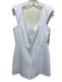 Alice + Olivia Size 10 White Polyester Sleeveless Sweetheart Neckline Romper White / 10