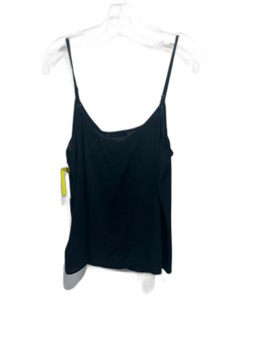 Equipment Size XL Black Silk Spaghetti Strap V Neck Cami Top Black / XL
