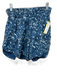 St. Roche Size XS Blue, White & Black Organic Cotton Elastic Waist Shorts Blue, White & Black / XS
