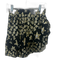 Love Shack Fancy Size XS Black & Gold Viscose Blend Elastic Waist Brocade Skirt Black & Gold / XS