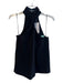 Anine Bing Size XS Black Acetate Lined Cross Over Halter Sleeveless Top Black / XS