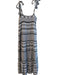 Veronica Beard Size XS Black & White Cotton Sleeveless All Over Print Dress Black & White / XS